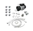 Sistem de hidromasaj pentru ciubăr, Bangadeco 1.1 kW (1.5 HP), 8 duze