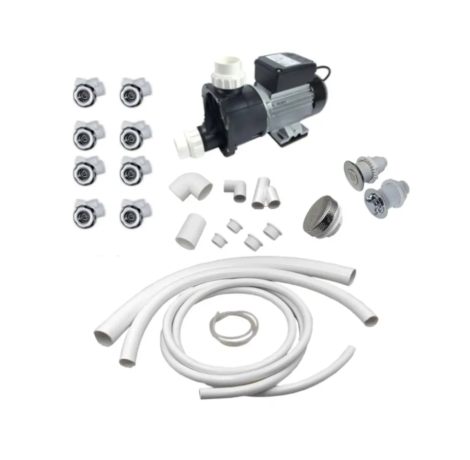 [KOMP-VAND-DXD-11] Hüdromassaažisüsteem kümblustünnile, DXD 1.1 kW (1.5 HP), 8 düüsid