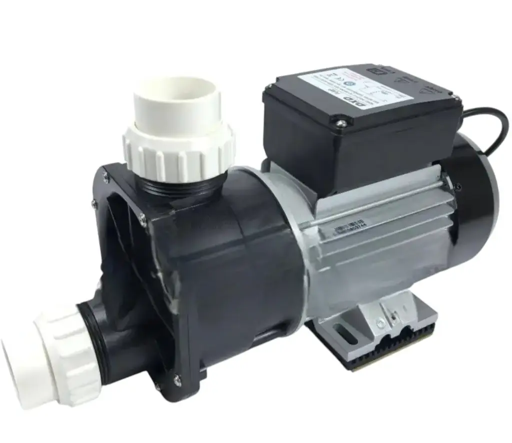 [DXD315E] Pompa do hydromasażu 1.1 kW (1.5 HP) DXD z przełącznikiem pneumatycznym, kablem 1.5 m z wtyczką, złączkami 50 mm oraz trójnikiem 32x50x32
