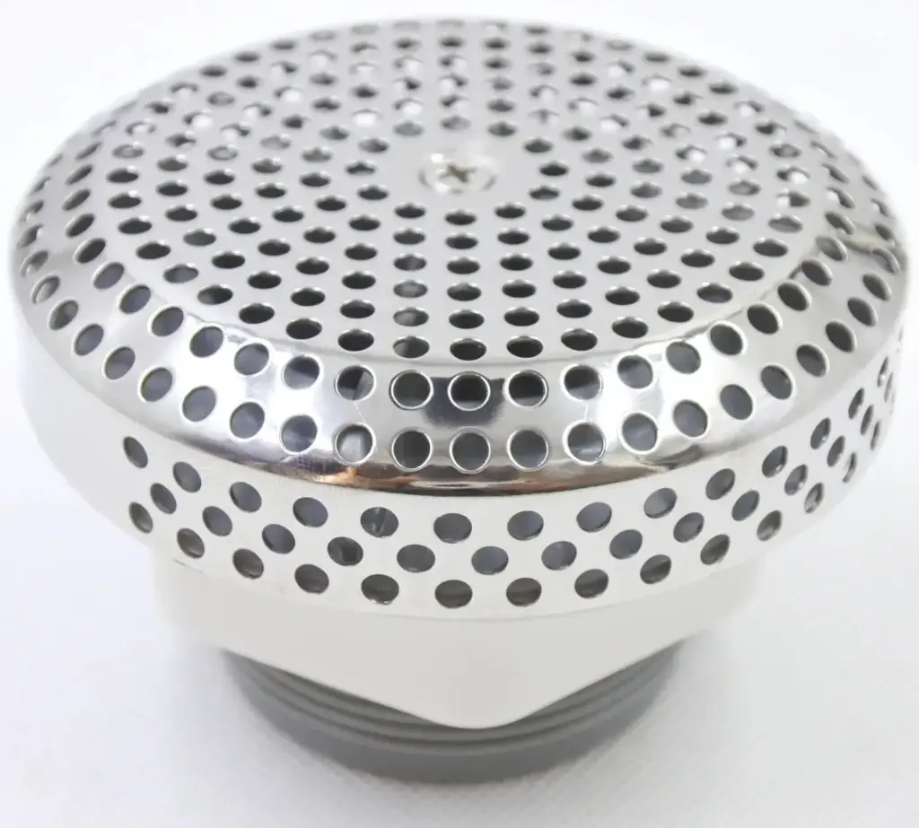 [VS-01-SS] Suctioni drepte de apă SS 304 cu conexiune de 50mm și garnitură de silicon